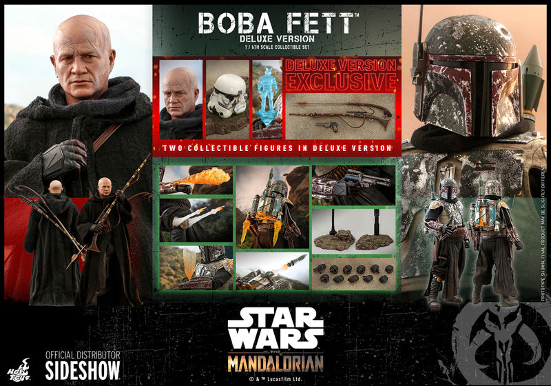 Load image into Gallery viewer, Hot Toys - Star Wars The Mandalorian: Boba Fett (Deluxe Version)
