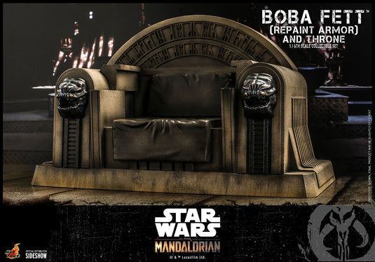 Hot Toys - The Mandalorian: Boba Fett (Repaint Armor) and Throne
