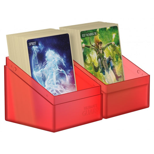 Ultimate Guard - Boulder Deck Case: Ruby 100+