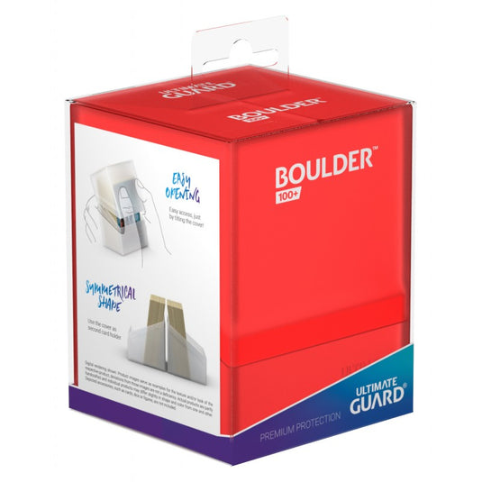 Ultimate Guard - Boulder Deck Case: Ruby 100+