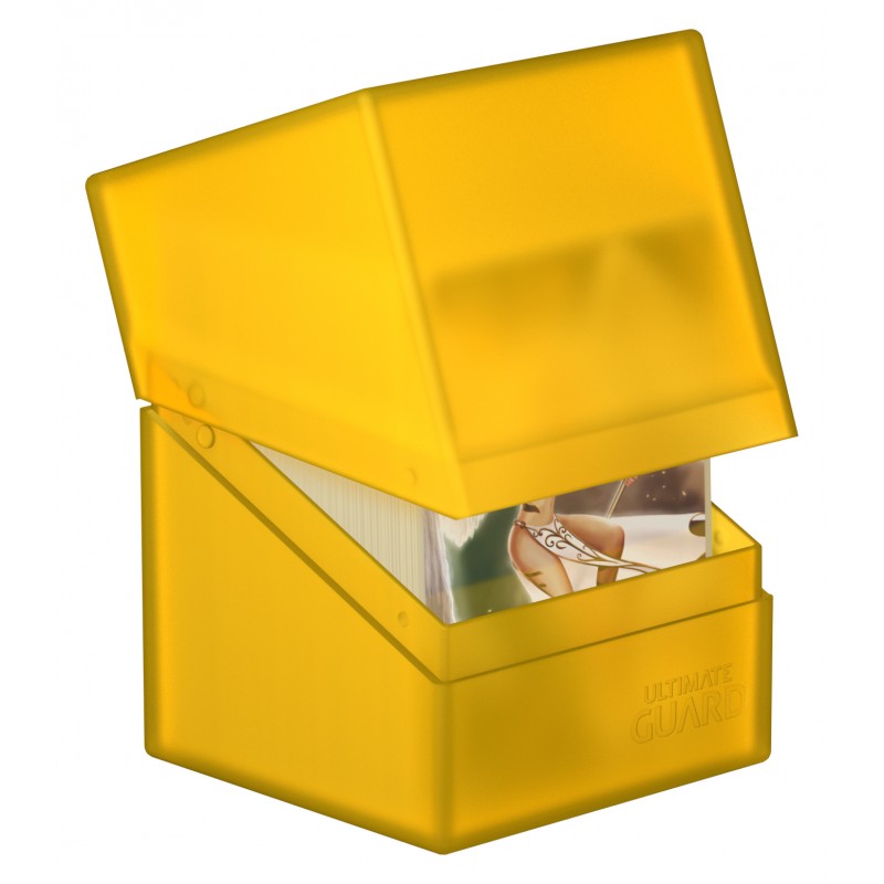 Load image into Gallery viewer, Ultimate Guard - Boulder Deck Case: Amber 100+
