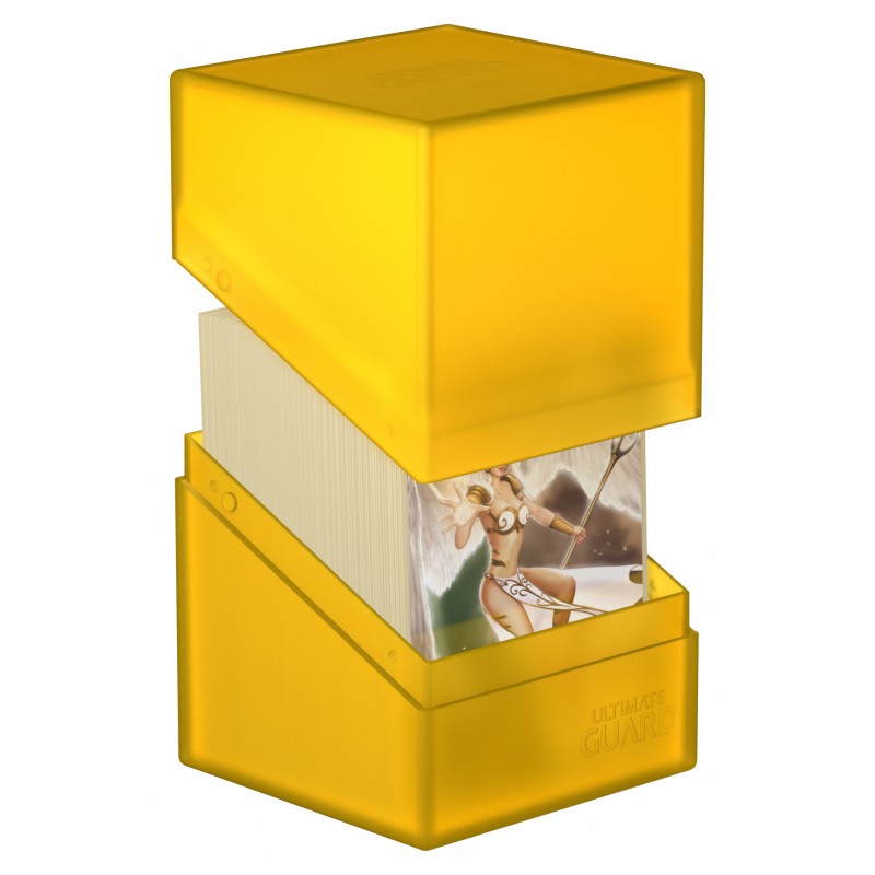 Load image into Gallery viewer, Ultimate Guard - Boulder Deck Case: Amber 100+
