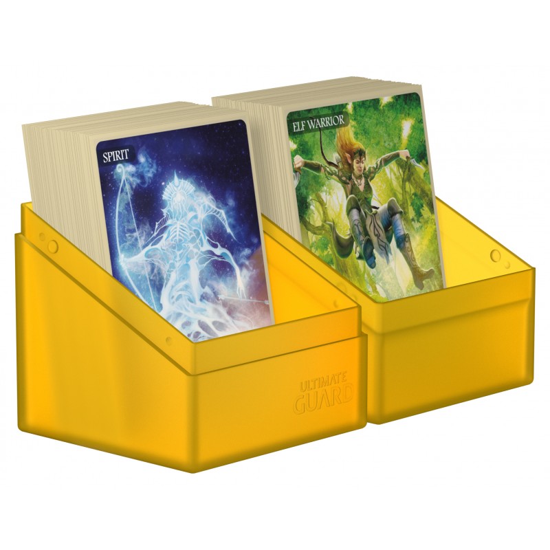 Load image into Gallery viewer, Ultimate Guard - Boulder Deck Case: Amber 100+
