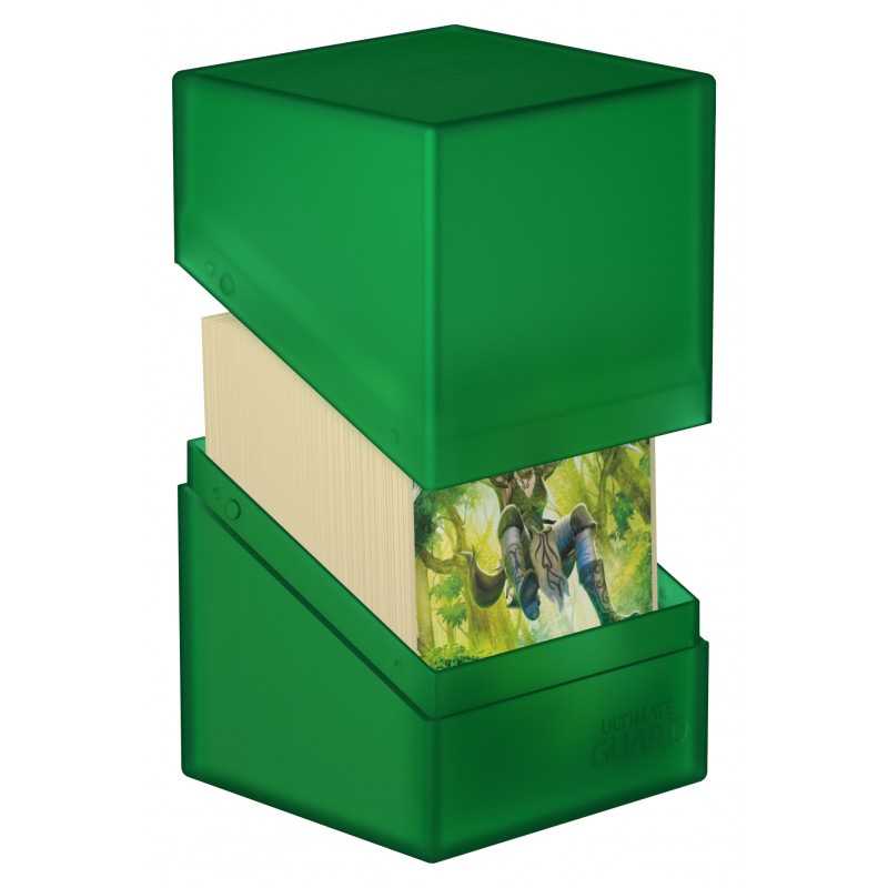 Load image into Gallery viewer, Ultimate Guard - Boulder Deck Case: Emerald 100+
