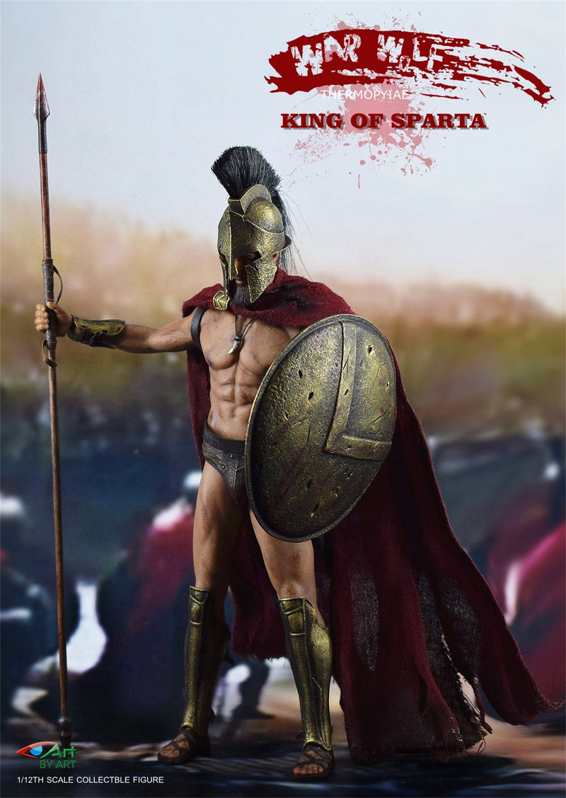 Load image into Gallery viewer, By-Art Figure - 1/12 King of Sparta
