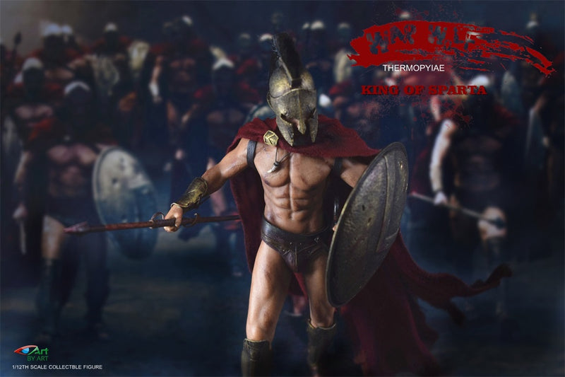 Load image into Gallery viewer, By-Art Figure - 1/12 King of Sparta
