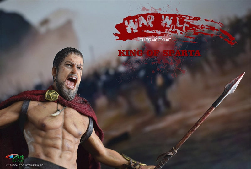 Load image into Gallery viewer, By-Art Figure - 1/12 King of Sparta
