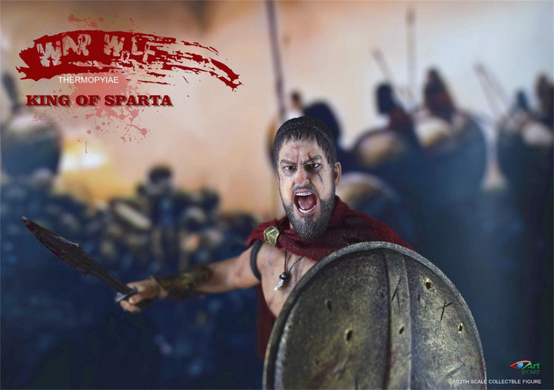Load image into Gallery viewer, By-Art Figure - 1/12 King of Sparta
