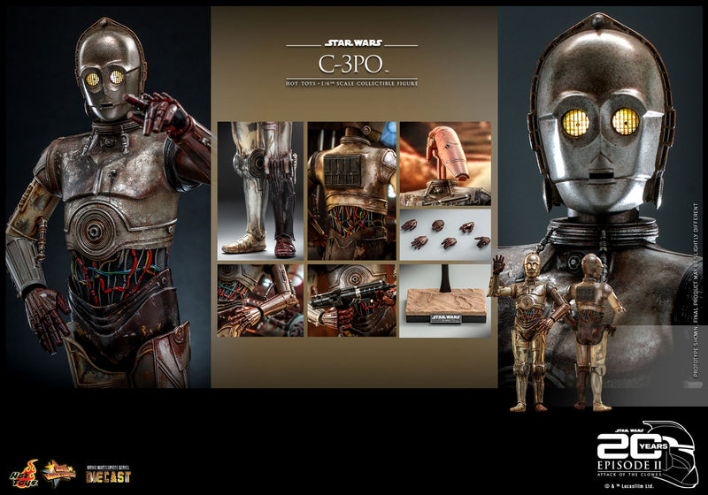 Load image into Gallery viewer, Hot Toys - Star Wars: Attack of the Clones - C-3PO
