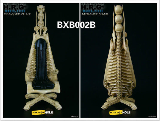 Blackbox X Blackhole - Dark Star''s World H.R.G. Masterpiece - Designer Chair Skeleton