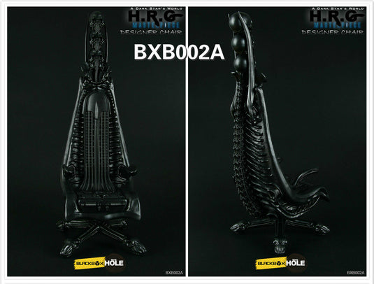 Blackbox X Blackhole - Dark Star''s World H.R.G. Masterpiece - Designer Chair Black