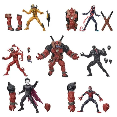 Marvel Legends - Venom Wave 2 Set of 6