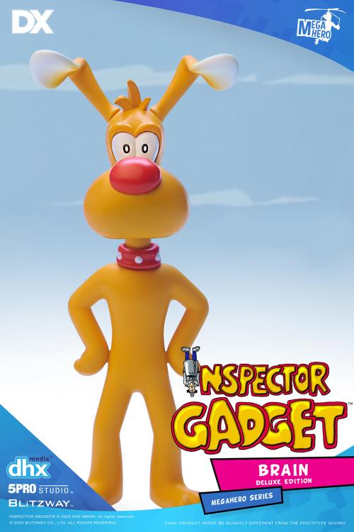 Blitzway - MEGAHERO Inspector Gadget: Inspector Gadget Deluxe Figure Set