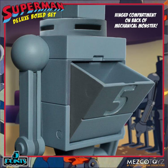 Mezco Toyz - Superman [1941] - The Mechanical Monsters 5 Points Deluxe Box Set