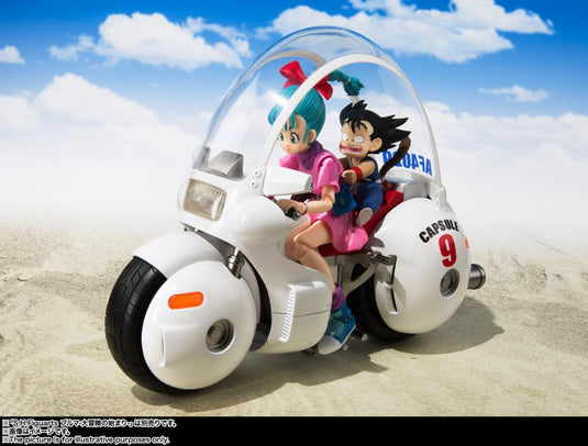 Bandai - S.H.Figuarts - Dragon Ball Bulma’s Capsule No. 9 Bike