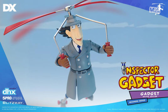 Blitzway - MEGAHERO Inspector Gadget: Inspector Gadget Deluxe Figure Set