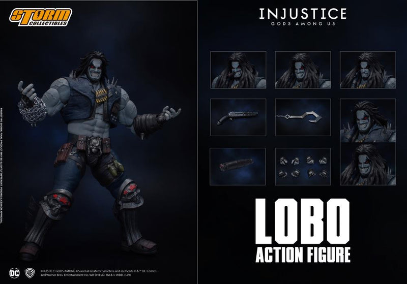 Load image into Gallery viewer, Storm Collectibles - Injustice: Gods Among Us - Lobo 1/12 Scale
