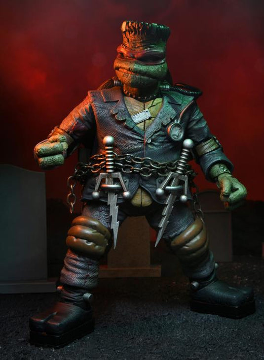 NECA - Universal Monster x Teenage Mutant Ninja Turtles: Raphael as Frankenstein's Monster