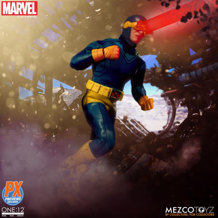 Load image into Gallery viewer, Mezco Toyz - One:12 X-Men Cyclops (PX Previews Exclusive)
