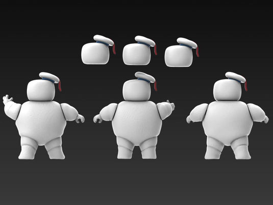 Ghostbusters Afterlife - Plasma Series: Mini Stay Puft Marshmallow Man Set of 3