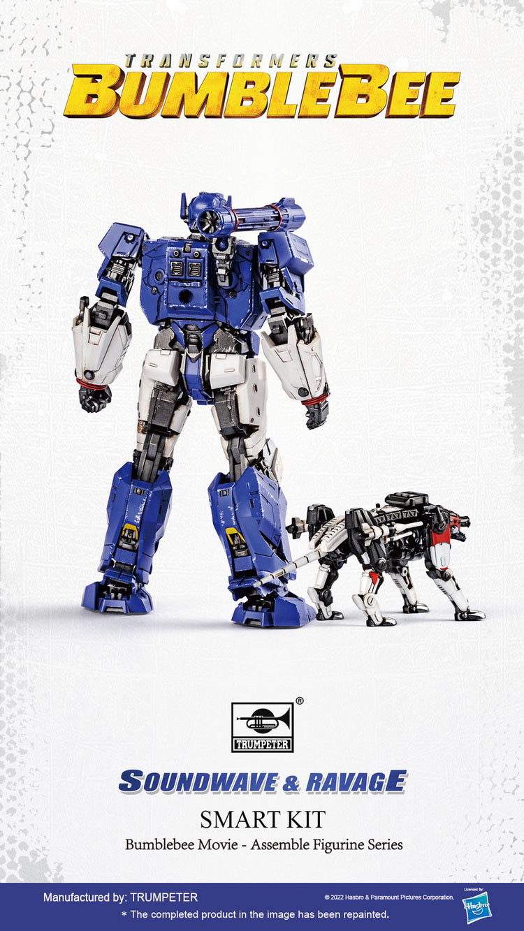 Load image into Gallery viewer, Trumpeter - Smart Model Kits - Transformers Bumblebee Movie: Soundwave
