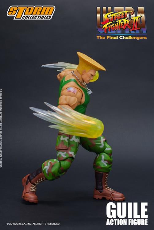 Load image into Gallery viewer, Storm Collectibles - Ultra Street Fighter II: The Final Challengers Guile 1/12 Scale
