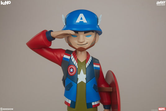 Designer Toys by Unruly Industries - Captain America (kaNO)