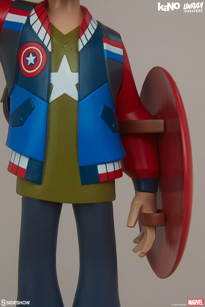Load image into Gallery viewer, Designer Toys by Unruly Industries - Captain America (kaNO)
