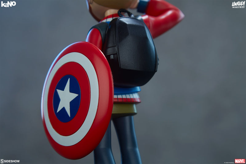 Load image into Gallery viewer, Designer Toys by Unruly Industries - Captain America (kaNO)
