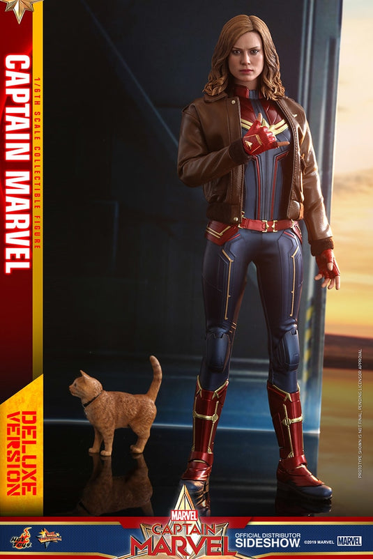 Hot Toys Captain Marvel Movie Captain Marvel Deluxe Version Ages Three and Up
