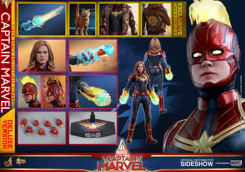 Load image into Gallery viewer, Hot Toys - Captain Marvel Movie - Captain Marvel Deluxe Version
