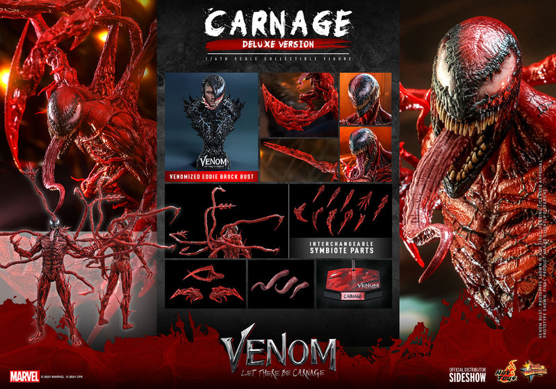 Load image into Gallery viewer, Hot Toys - Venom: Let There Be Carnage - Carnage (Deluxe Version)
