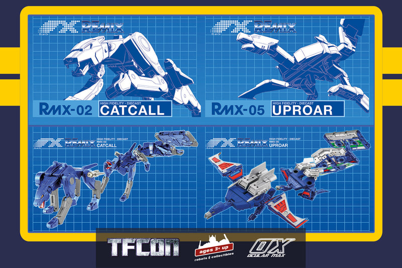 Load image into Gallery viewer, Ocular Max - Remix Catcall and Uproar 2 pack (TFcon)

