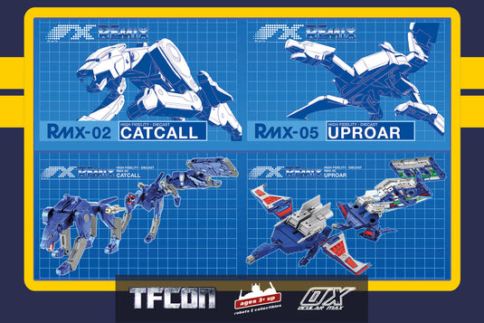 Ocular Max - Remix Catcall and Uproar 2 pack (TFcon)