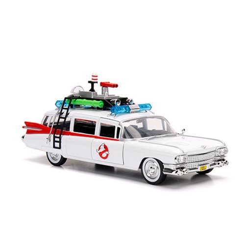 Jada Toys - Ghostbusters: Ecto-1 Die-Cast Metal Vehicle 1/24 Scale