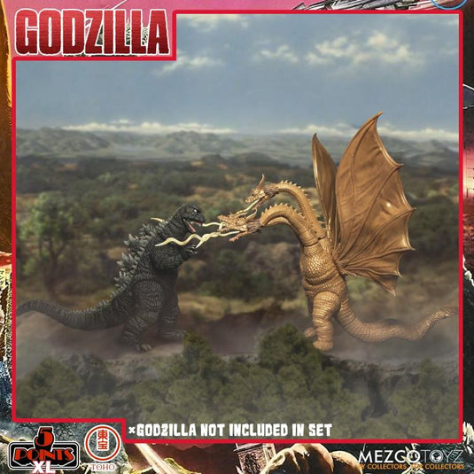 Mezco Toyz - Godzilla: Destroy All [1968] Monsters XL Round-2 5 Points Deluxe Box Set