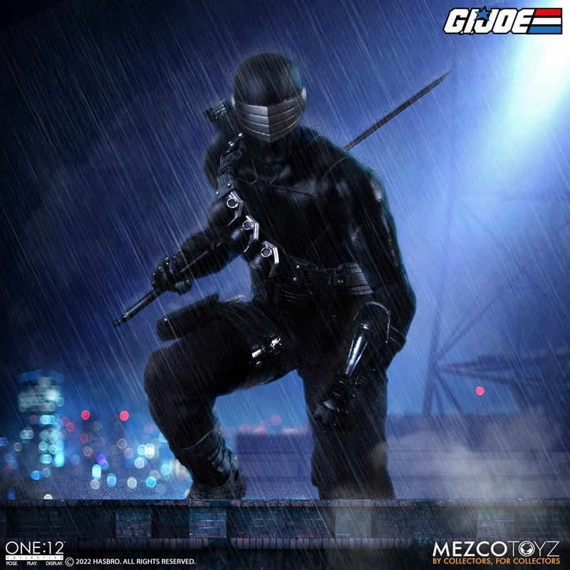 Load image into Gallery viewer, Mezco Toyz - One:12 G.I. Joe: Deluxe Snake Eyes
