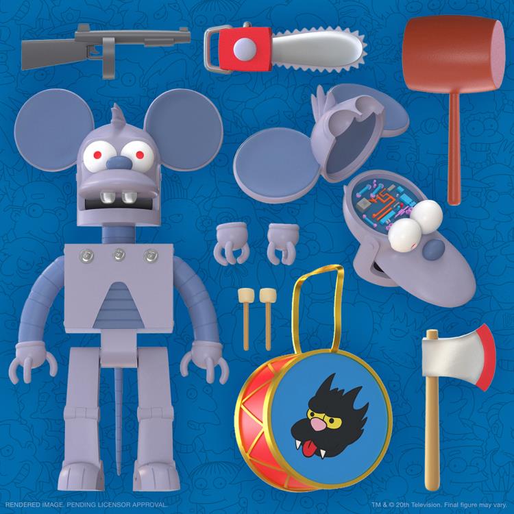 Load image into Gallery viewer, Super 7 - The Simpsons Ultimates: Robot Itchy
