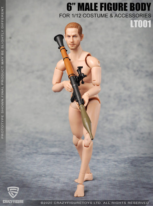 Crazy Figure - 1/12 Multi Joint Movable Male Body with Neck