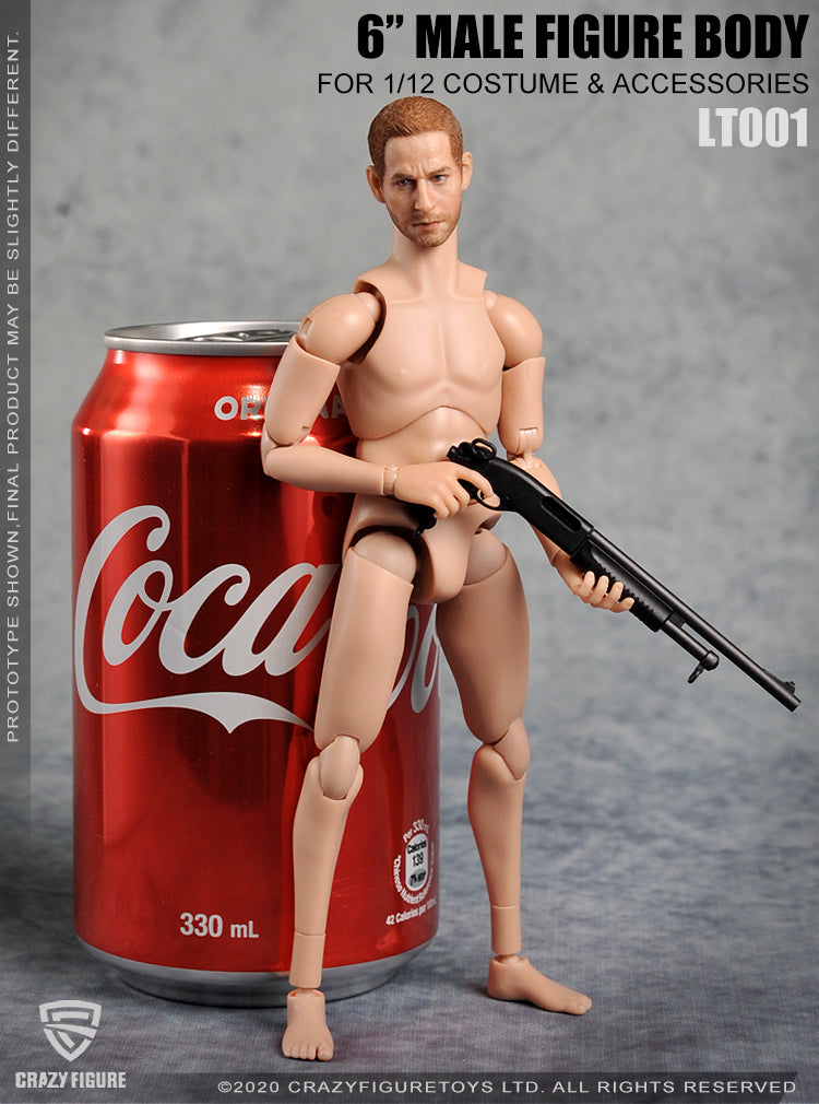 Load image into Gallery viewer, Crazy Figure - 1/12 Multi Joint Movable Male Body with Neck
