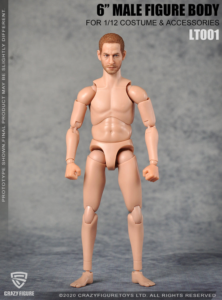 Load image into Gallery viewer, Crazy Figure - 1/12 Multi Joint Movable Male Body with Neck
