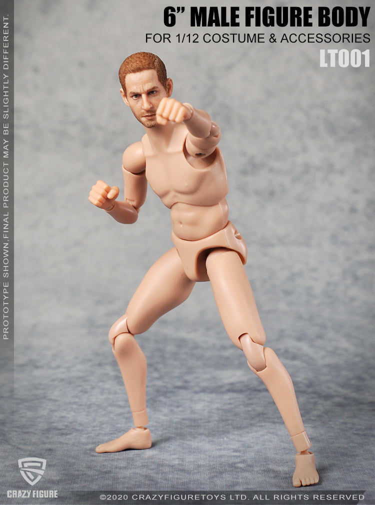 Load image into Gallery viewer, Crazy Figure - 1/12 Multi Joint Movable Male Body with Neck
