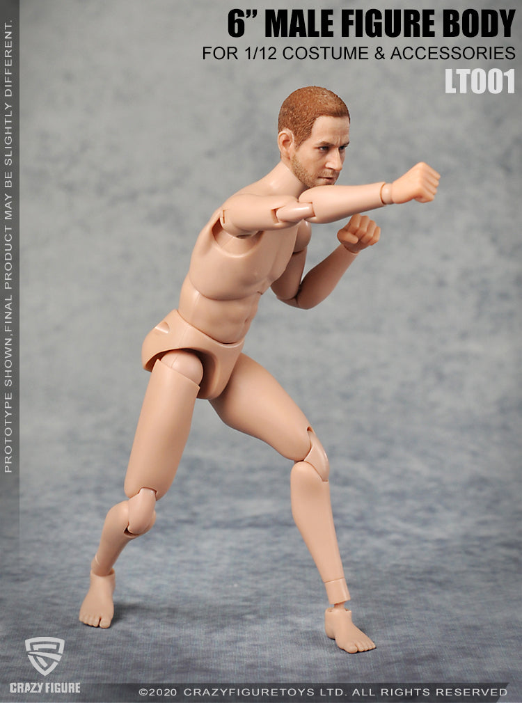Load image into Gallery viewer, Crazy Figure - 1/12 Multi Joint Movable Male Body with Neck
