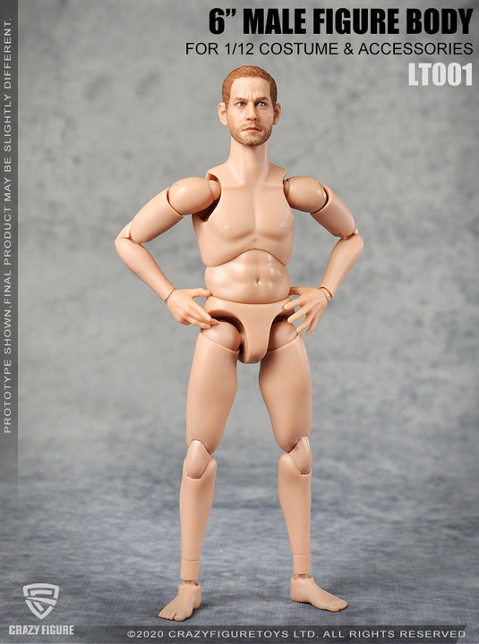 Crazy Figure - 1/12 Multi Joint Movable Male Body with Neck
