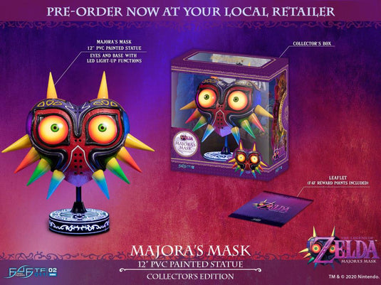 First 4 Figures - Legend of Zelda: Majora's Mask - Collectors Edition Majora's Mask Statue