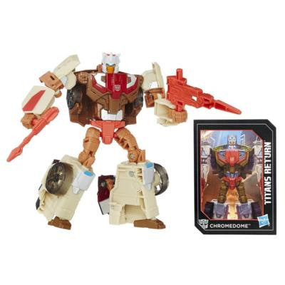 Load image into Gallery viewer, Transformers Generations Titans Return - Deluxe Class Chromedome
