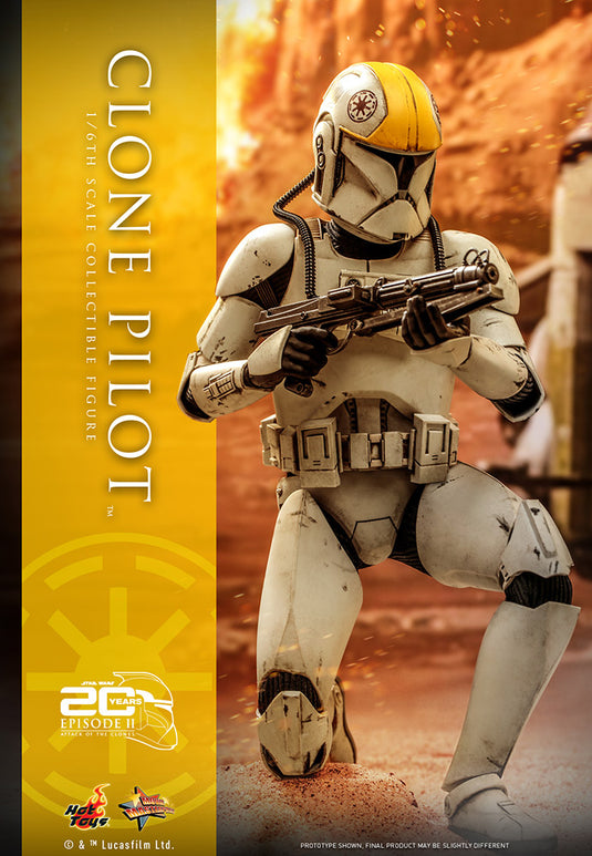 Hot Toys -  Star Wars: Attack of the Clones - Clone Pilot