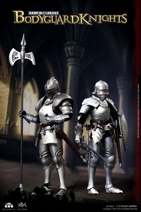 Load image into Gallery viewer, COO Model - Palm Empires: Bodyguard Knight Double Figure Set 1/12 Scale
