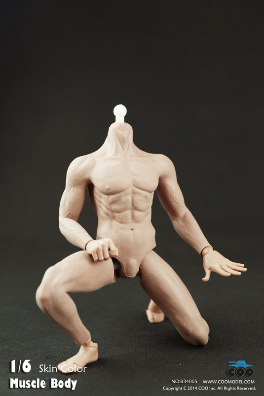 COO Model - Rubber Muscular Male Body CM-B34005