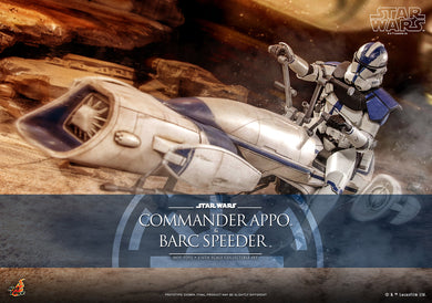 Hot Toys - Star Wars: The Clone Wars - Commander Appo with BARC Speeder